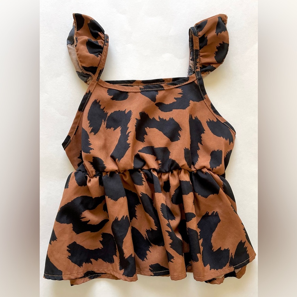 Kids Leopard SHEIN Tank Top